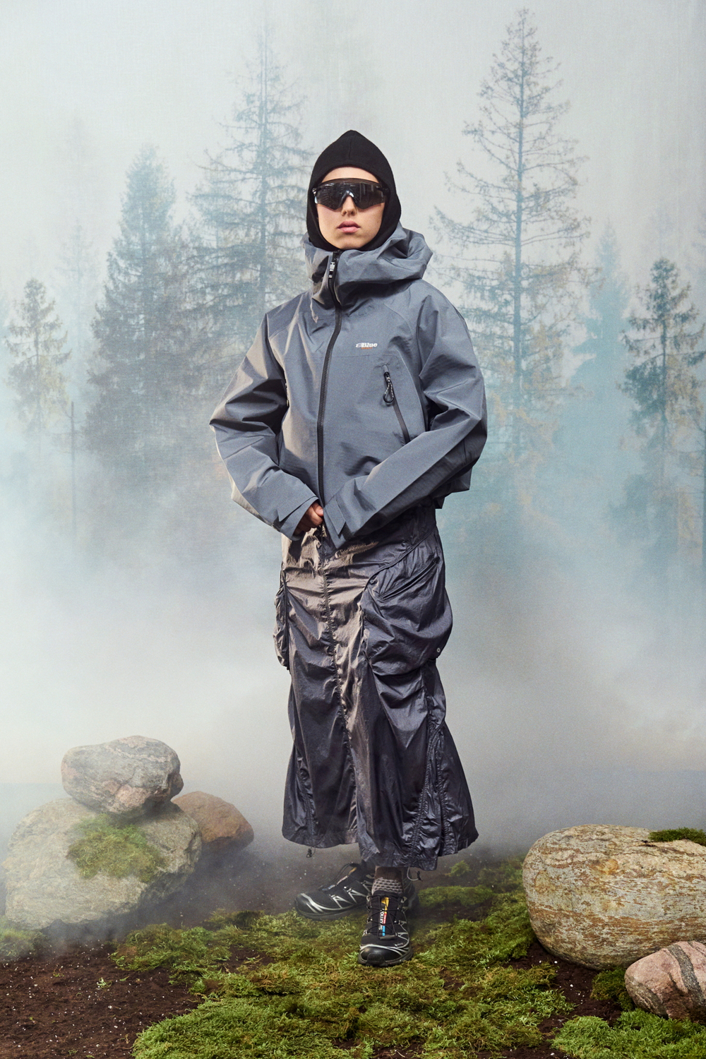 Куртка Nothomme Blue Waterproof Jacket "Pewter"