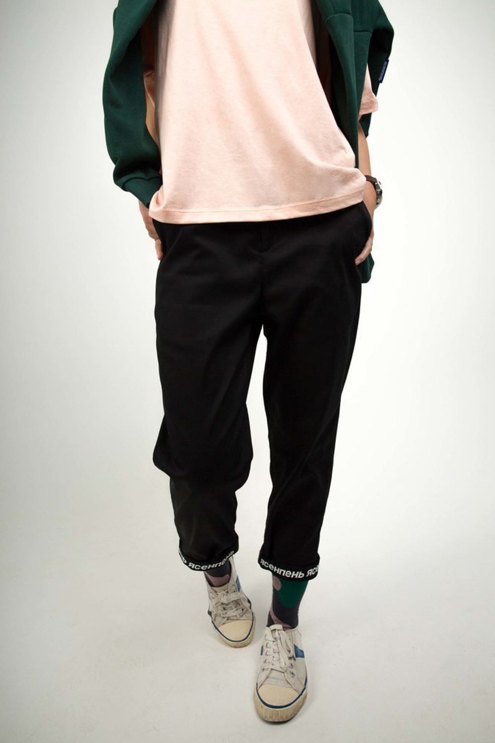 Брюки ЯСЕНПЕНЬ Черные