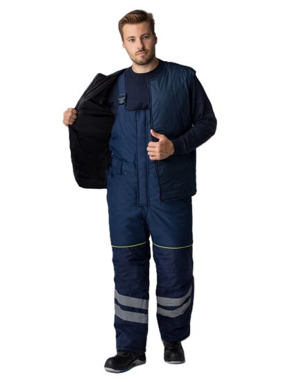 Костюм зимний PROFLINE SPECIALIST WINTER (тк.Мембрана) п/к, т.синий