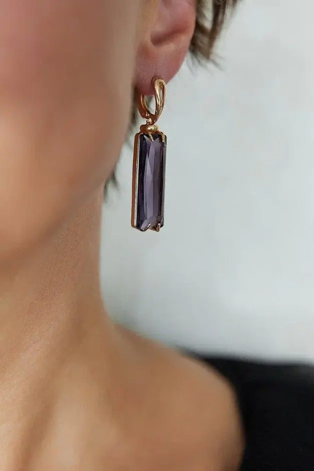 HMG 1313 Violet Серьги арт.0890