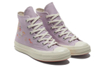 Chuck 70 Wmns Converse High "Embroidered Floral Print - Pale Amethyst" Women"s