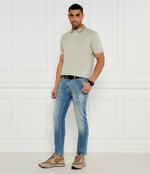 Поло Pe_JungleCollar BOSS ORANGE - бежевый(50530751)