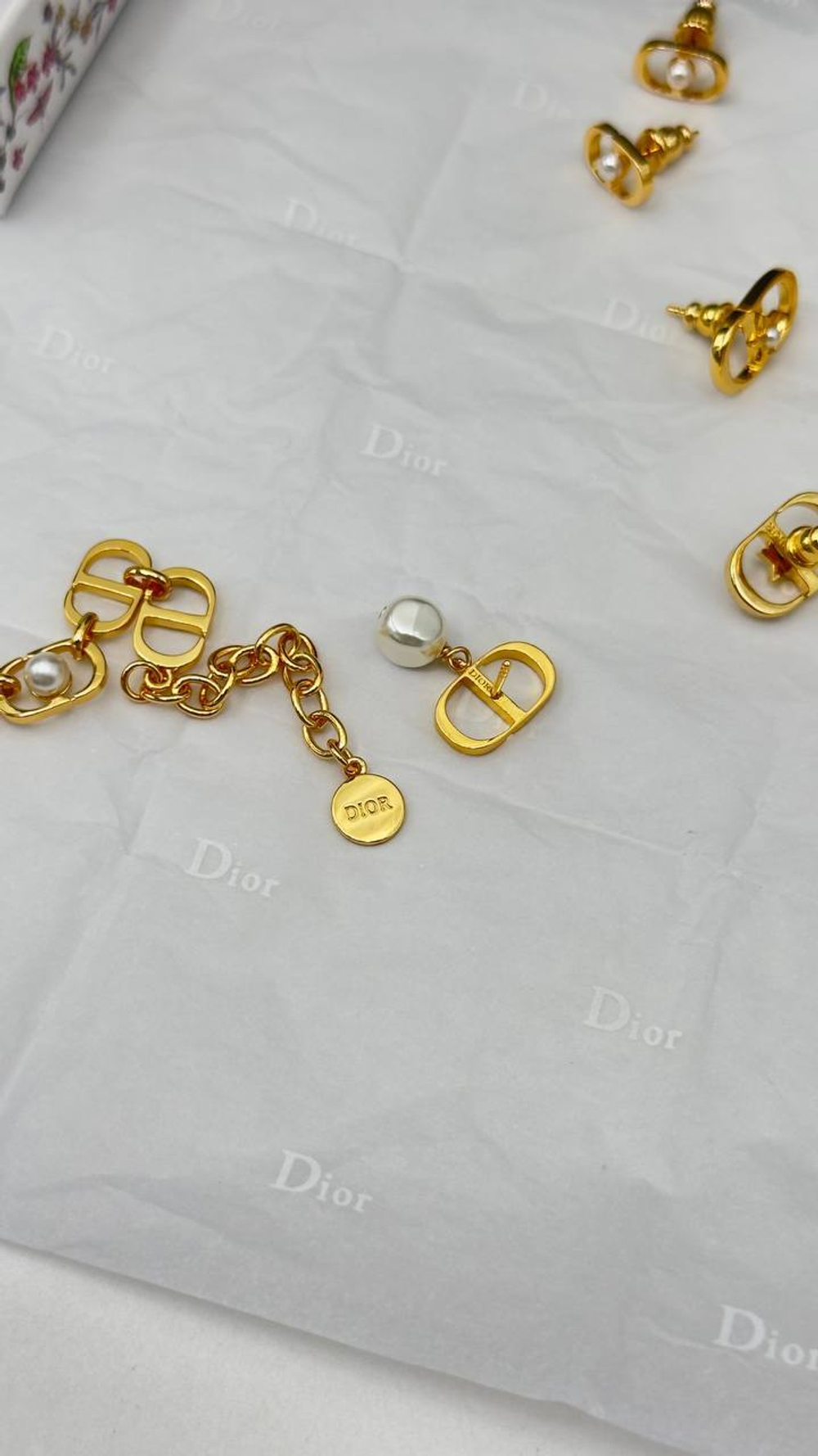 Серьги Dior
