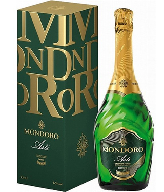 Игристое вино Mondoro, Asti DOCG в подарочной упаковке 0,75 л.