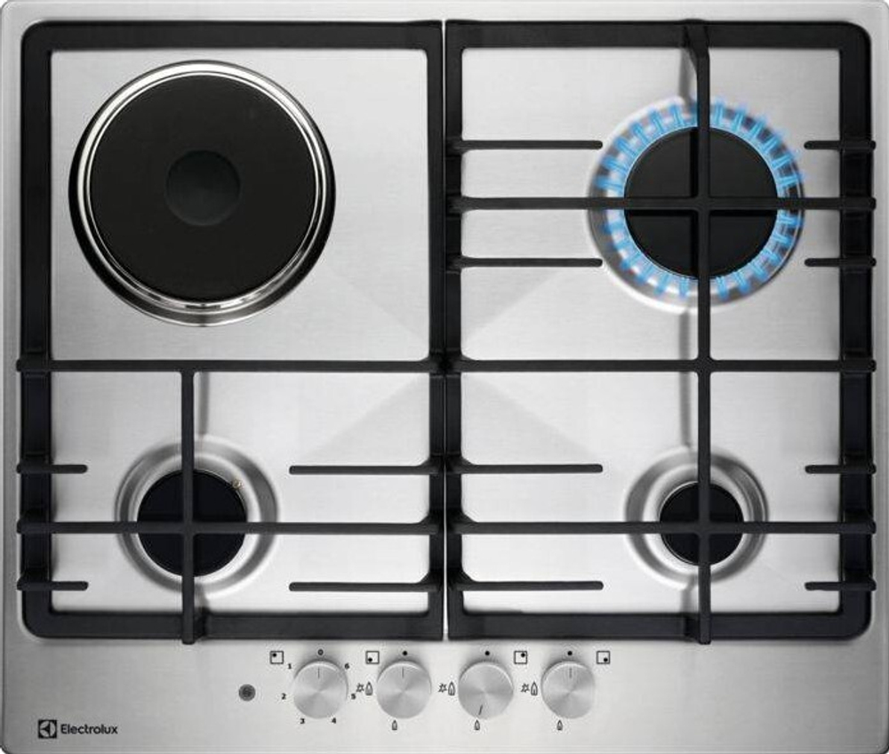 Встраиваемая комбинированная варочная панель Electrolux KGM 64311 X