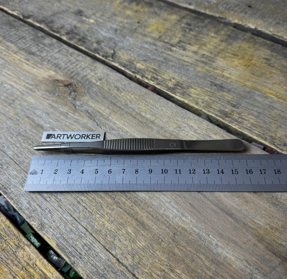 Пинцет для мозаики прямой, Китай (160 мм)