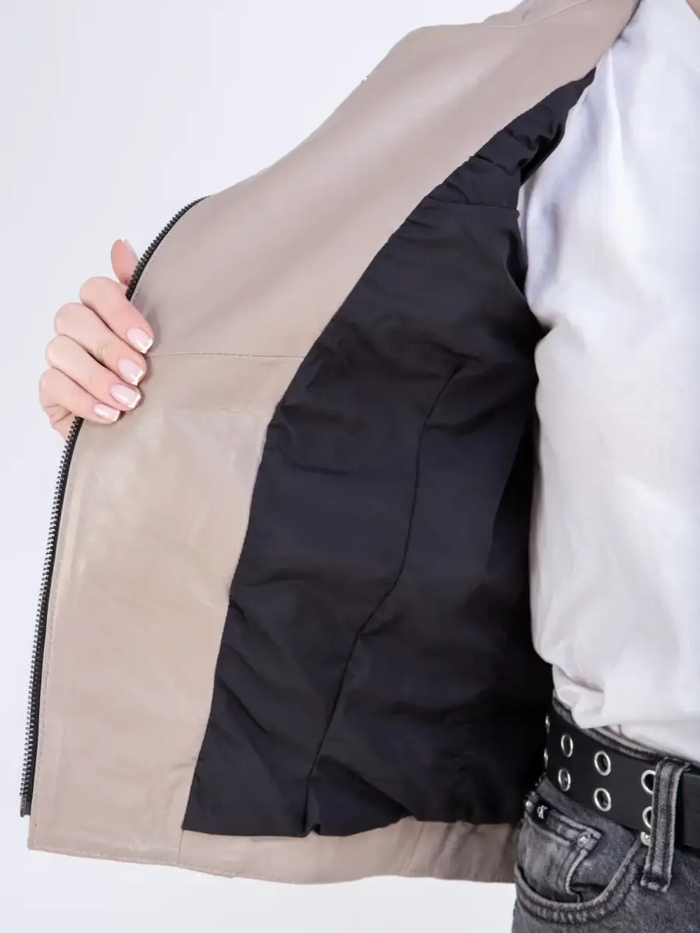 Косуха натуральная кожаная