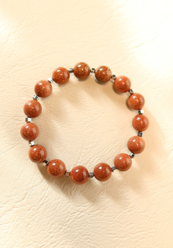 Браслет из авантюрина "Огненный импульс"