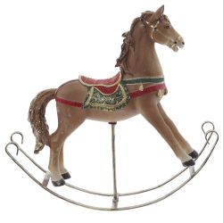 GAEM Фигурка декоративная "Лошадка-качалка", L30 W8 H26,5 см