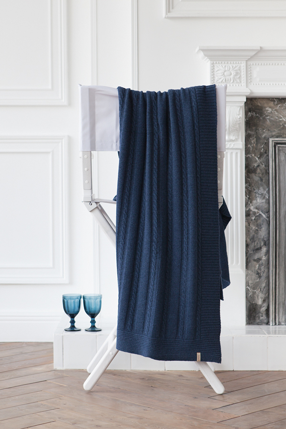 Плед-покрывало 150х200 Luxberry Imperio 196 синий