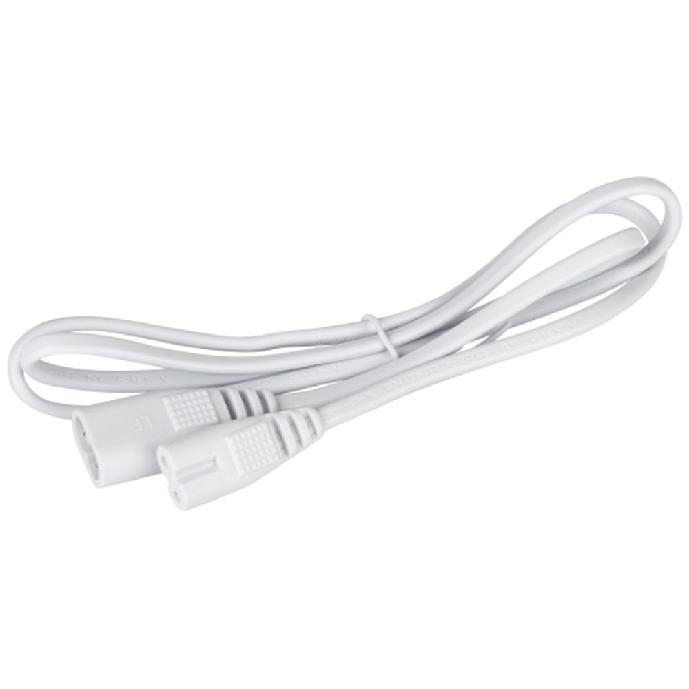 Кабель соединительный для линейного светильника ЭРА C7-С8-1 2-pin 1 м коннекторы IEC C7-IEC C8 | Аксессуары для фито светильников