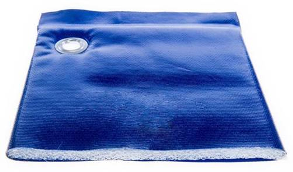 Строительный тент ПВХ утепленный 450-500 г/м2 цвет синий