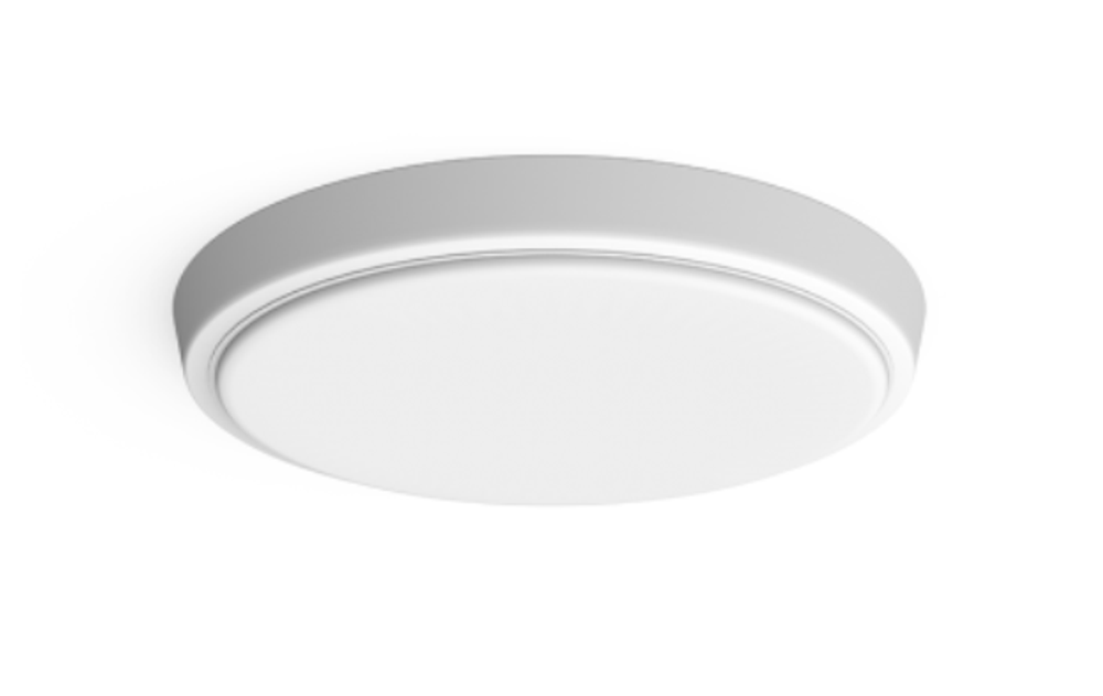 Светильник ЖКХ Gauss IP40 15W 1100lm 4000K 200-240V IP40 D155*33мм бел с микровол сенс LED HALL круг ЖКХ 1/40
