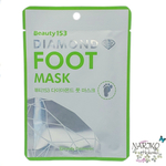 Увлажняющая маска-носочки BEAUUGREEN Beauty153 Diamond Foot Mask 1 пара, 2х13 гр.
