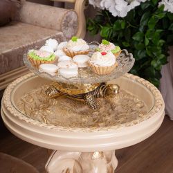 Фруктовница-конфетница Черепаха - 7 Бронза