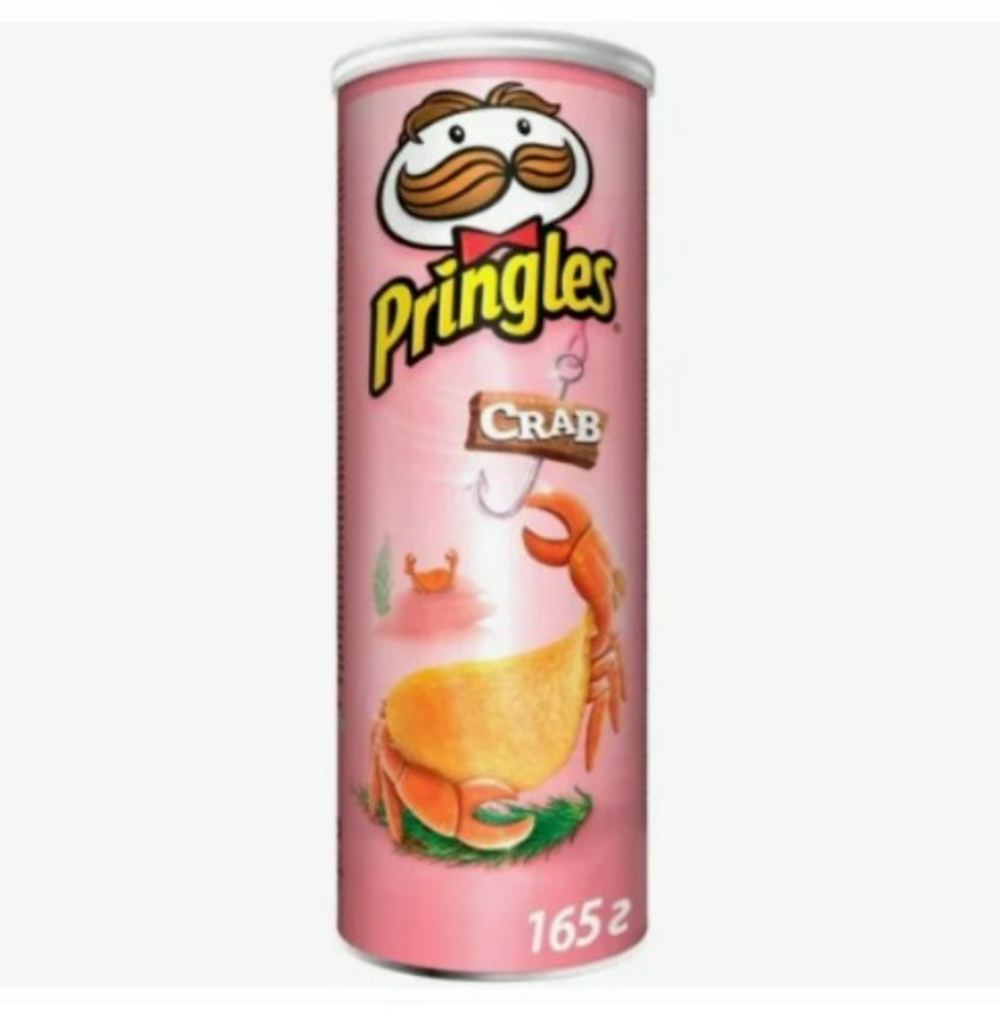 Чипсы PRINGLES 165 гр Краб  (19)