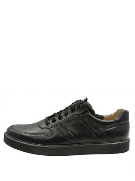 701308 полуботинки мужские черные