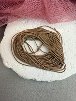 Шнур для плетения браслетов 0,6 мм, Бежевый (5 м)