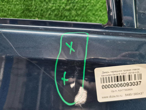 Дверь передняя правая Mercedes B w247 (2018-н.в.)