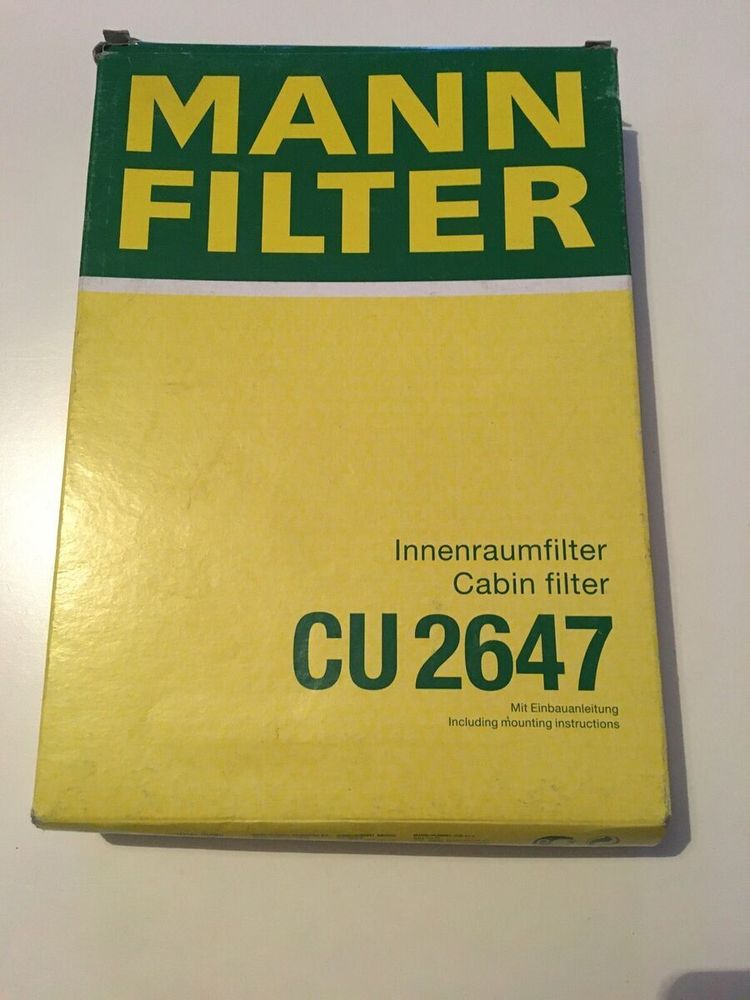 cu 2647 Mann-Filter