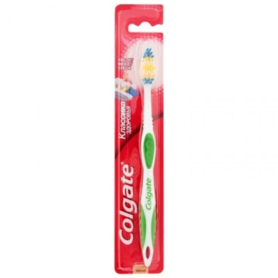 Зубная щетка "Колгейт" плюс классика здоровья (12) (72)