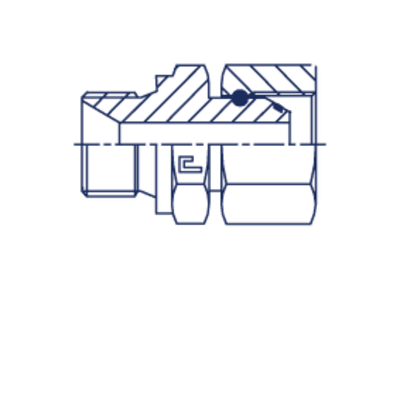 Соединение PFN BSP 1.1/2 - BSP 1.1/2