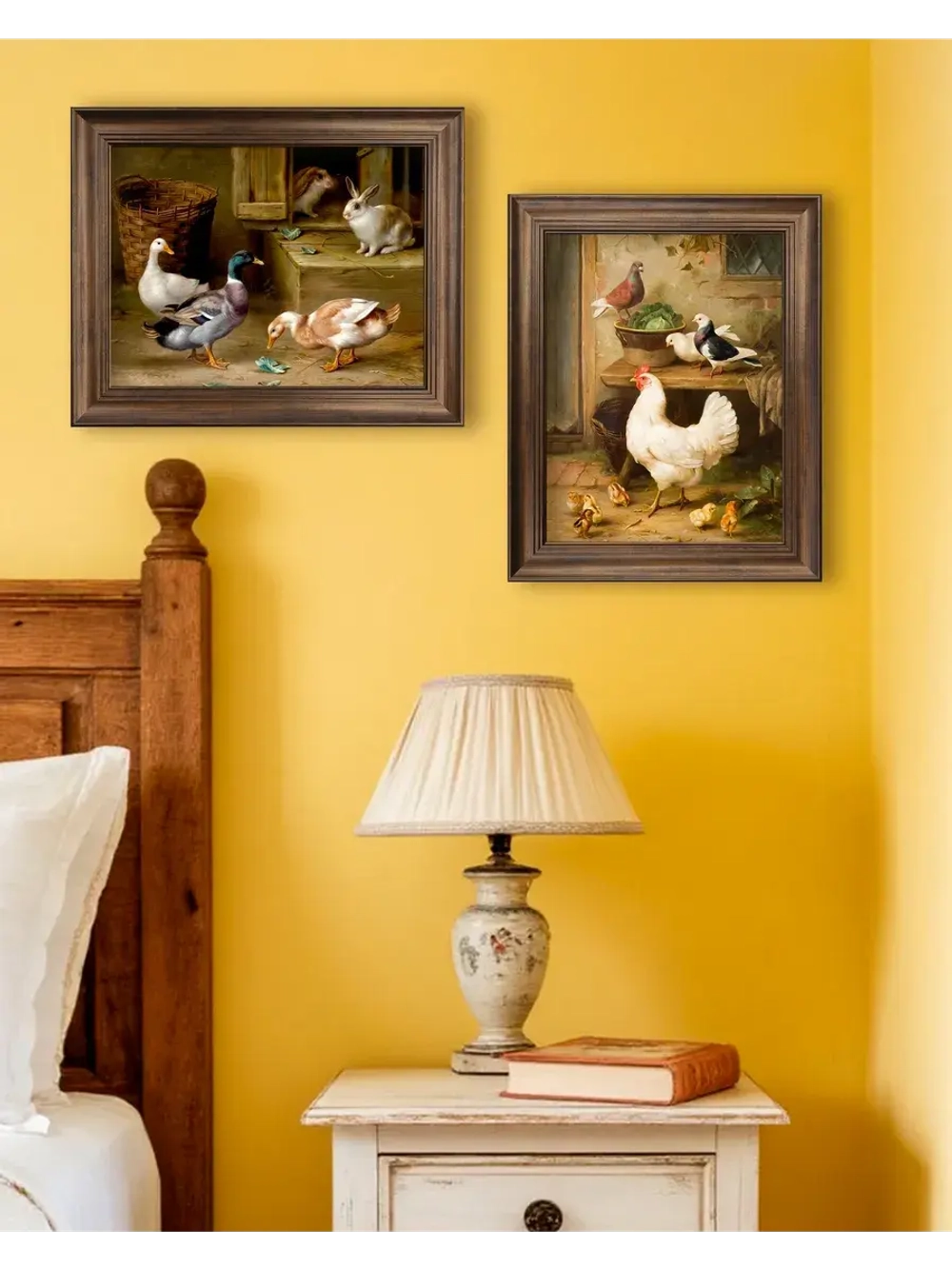 Картина интерьерная на холсте в раме 25*31 см