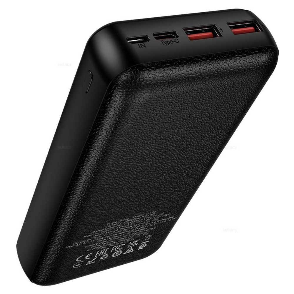 Hoco J159A Essence 22.5W+PD20W универсальный портативный аккумулятор (20000mAh) (black)