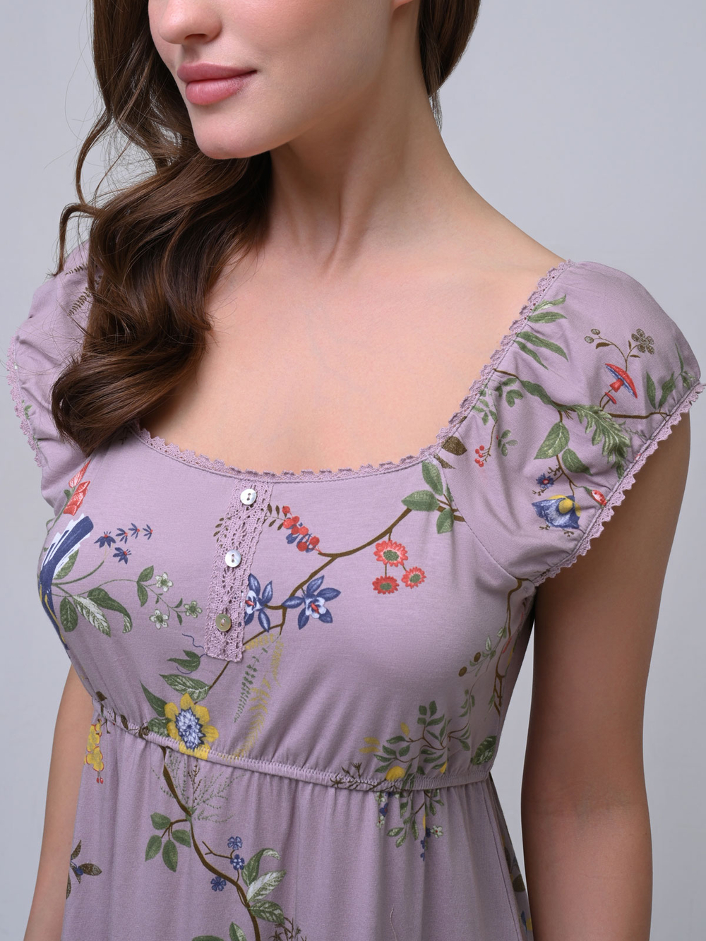 Женская сорочка Indefini (Арт. 4249SBX)