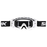 Очки кроссовые SMK TERRAIN, цвет белый, с прозрачной линзой