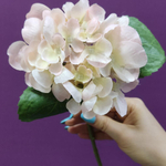 Гортензия искусственная, розовая