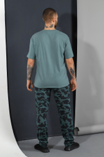 [m]Пижама мужская штаны+футболка к/р КП-101