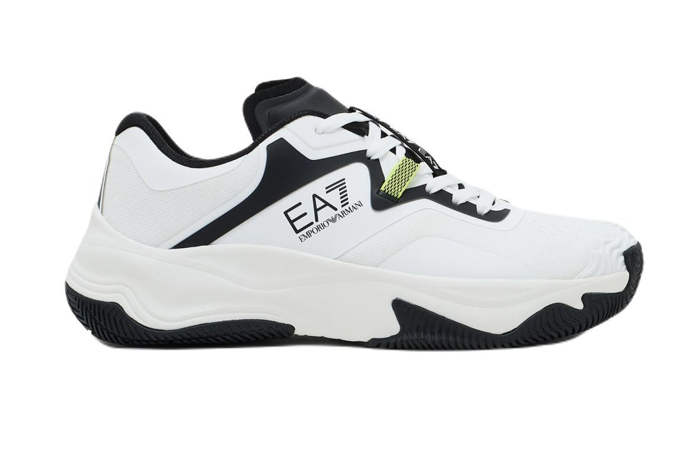 Теннисные кроссовки EA7 Unisex Woven Sneaker - White