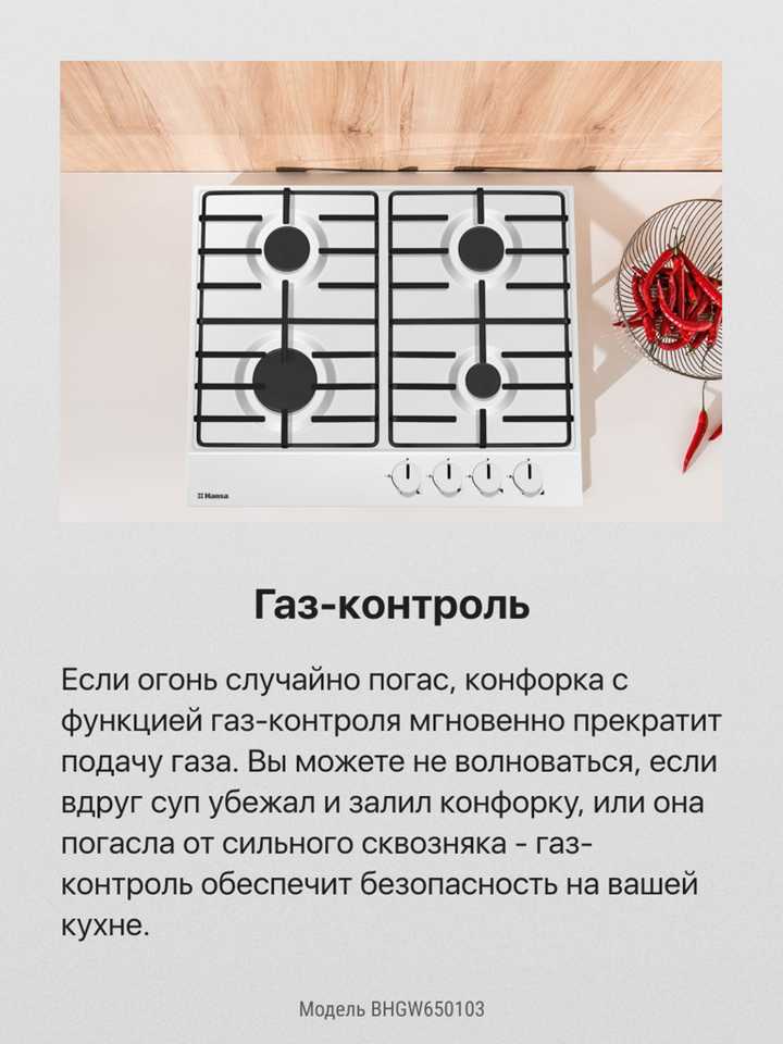 Газовая панель Hansa BHGW650103