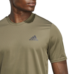 Мужское теннисное поло adidas D4M T-Shirt Men - Olive