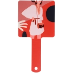 Зеркало косметическое «ИМАНИ - ЭФФЛОДИ», микс 4 дизайна, 23,4*12см (PVC подвес)