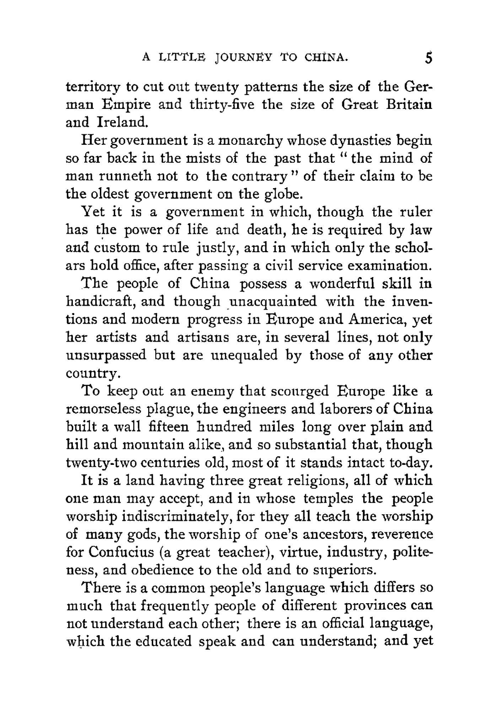 A little journey to China, for intermediate and upper grades | Marian M. George