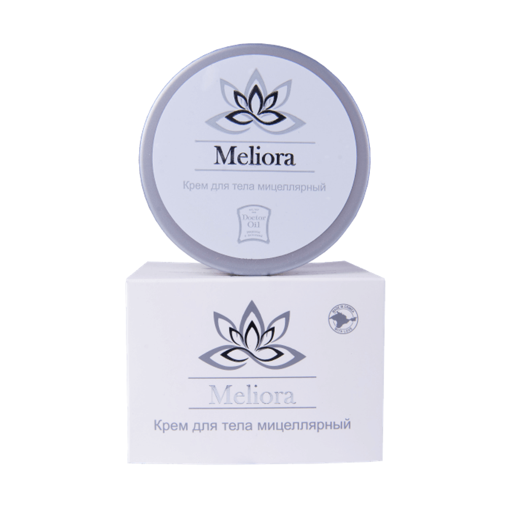 Крем мицеллярный натуральный для тела Meliora 200 мл