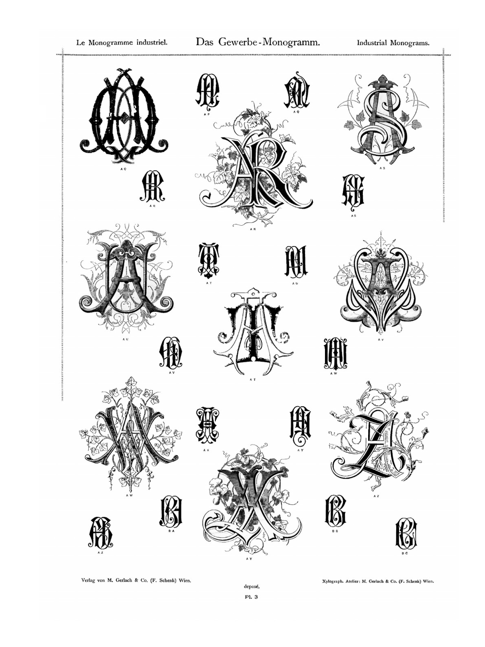Industrial Monograms | Martin Gerlach