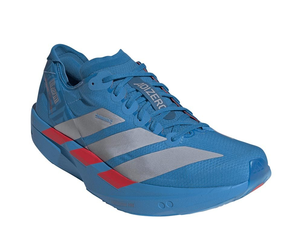 Кроссовки для бега мужские adidas Adizero Takumi Sen 11 Ekiden Pack M Сине-серебристые
