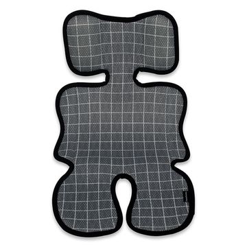 Матрасик сетчатый Organic Factory Клетка, серый