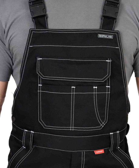 Полукомбинезон "Сириус-Престиж" (черный)