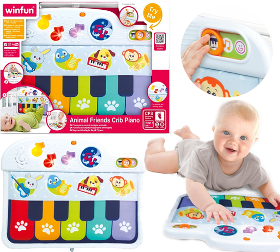 Animal Friends Crib Piano