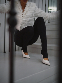 Лосины удлиненные из бифлекса matte