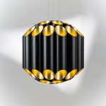 720447 Люстра SIENA 44х40W G9 ЧЕРНЫЙ/ЗОЛОТО