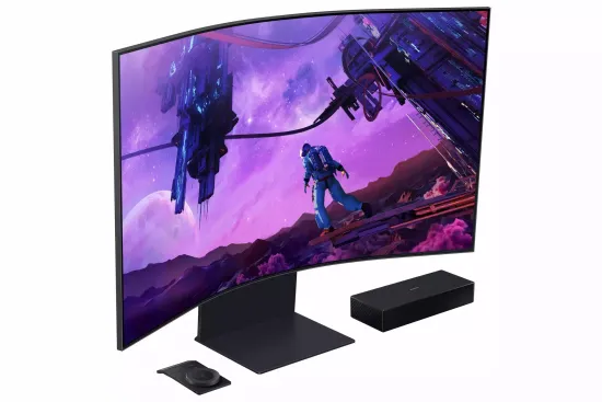 55" Монитор Samsung Odyssey Ark, черный