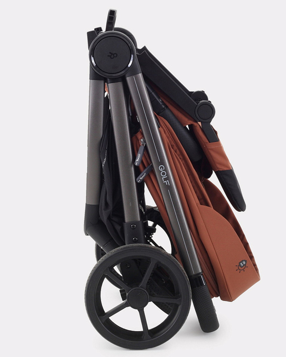 Детская прогулочная коляска Rant Golf RA101 Maroon Brown
