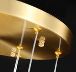 Подвесной светильник Crystal rock 11 gold