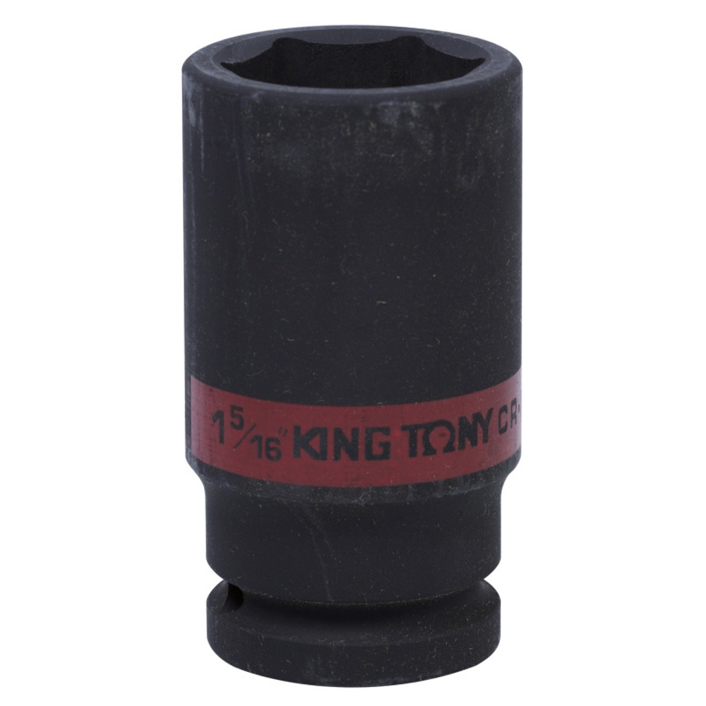 Головка торцевая ударная глубокая шестигранная 3/4&quot;, дюймовая 1-5/16&quot; KING TONY 643542S