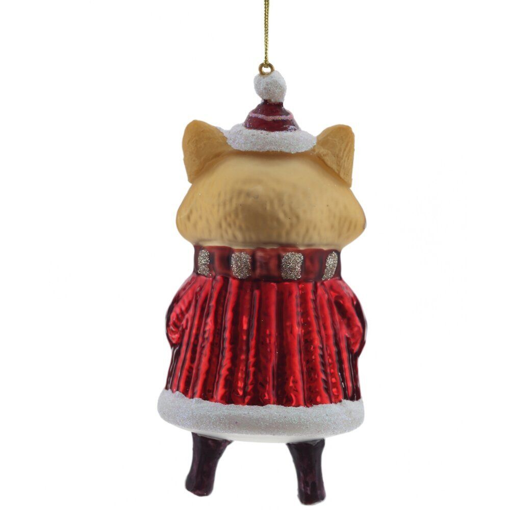 GAEM Украшение новогоднее "Енот", L6,5 W6,5 H13,5 см